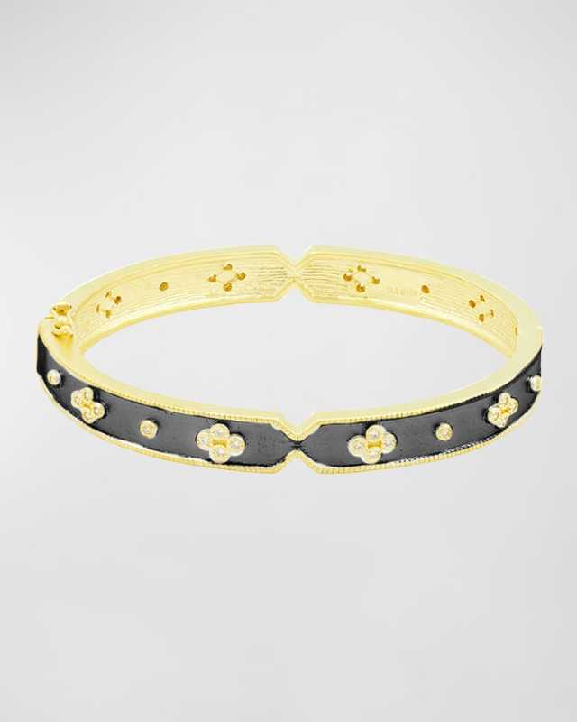 Iconic Clover Hinge Bangle